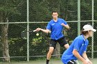 Men's Tennis vs Stonehill  Wheaton College Men's Tennis vs Stonehill College. - Photo by: KEITH NORDSTROM : Wheaton, Tennis
